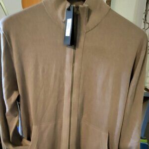 NWT Banana Republic Men's Tan zip up sweater